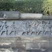 Scottish American Memorial. Frieze. East section.