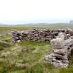 Cnoc a’ Ghiubhais, building, view of SE end from SSW.