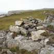 Loch na Seamraig, marker cairn, view from SW.