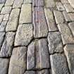 Clais Charnach, slipway, detail of masonry.