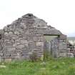 Kearvaig, farmhouse and range, view of W gable from W.