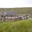 Kearvaig, farmhouse and range, view from SW.