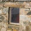 Inshore old house/barn, detail of window in E side.
