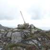 Beinn an Duibhe, marker cairn, view from SE.