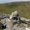 Sgribhis-bheinn, marker cairn, view from