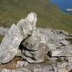 Sgribhis-bheinn, marker cairn, view from S.