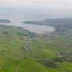 General oblique aerial view looking towards Campbeltown, taken from the NW.