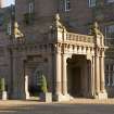 View of porte cochere