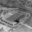 Edinburgh, Murrayfield Stadium, oblique aerial view. This stadium has since been demolished.
