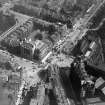 Edinburgh, Princes Street, West End, oblique aerial view taken from the SW.