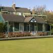 View of Edinburgh Bowling Club pavilion from ESE