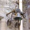 Courtyard bell. Detail