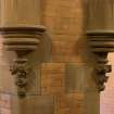 Interior. Staircase. Detail of corbels