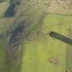 Oblique aerial view of the remains of the fort on Blackcastle Hill, taken from the SW.