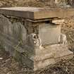 Grave plot no. 637, Agnes, Niece to the Earl of Buchan, from NW