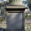 Grave plot no. 804, George and Margaret Gibbon, detail of plaque