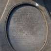 Grave plot no. 796, Elizabeth Wells, detail of plaque