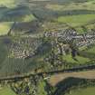 Oblique aerial view centred on the town, taken from the SW.