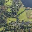 General oblique aerial view centred on the village, taken from the NW.