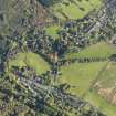 General oblique aerial view centred on the village, taken from the WNW.