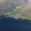 General oblique aerial view centred on the village, taken from the ESE.