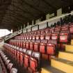 View of seating in the Main stand of St Mirren Park