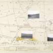 Antonine Wall Ordnance Survey 1954-57 working sheets map sheet 2