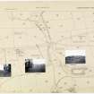 Antonine Wall Ordnance Survey 1954-57 working sheets map sheet 5