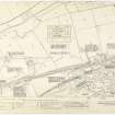 Antonine Wall Ordnance Survey 1954-57 working sheets map sheet 24