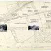 Antonine Wall Ordnance Survey 1954-57 working sheets map sheet 25