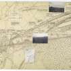 Antonine Wall Ordnance Survey 1954-57 working sheets map sheet 28