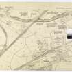 Antonine Wall Ordnance Survey 1954-57 working sheets map sheet 31