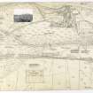 Antonine Wall Ordnance Survey 1954-57 working sheets map sheet 33