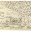 Antonine Wall Ordnance Survey 1954-57 working sheets map sheet 34