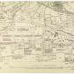 Antonine Wall Ordnance Survey 1954-57 working sheets map sheet 35