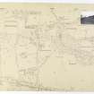 Antonine Wall Ordnance Survey 1954-57 working sheets map sheet 40