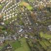 General oblique aerial view centred on the town, taken from the NW.