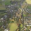 General oblique aerial view centred on the town, taken from the SW.