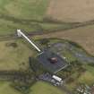 Oblique aerial view centred on the coal depot, taken from the WNW.