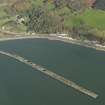 Oblique aerial view centred on the pier, taken from the SW.