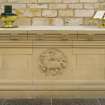 Interior. Chancel. Communion Table. Detail