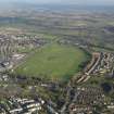 Oblique aerial view of Ayr Race Course, taken from the W.