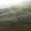 Oblique aerial view of the racing circuit, taken from the NE.