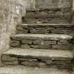 Exterior view of Chapter-house stairs to dormitory at Balmerino Abbey.