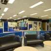 Interior. View of reception and foyer at main entrance to indoor centre.