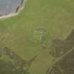 Oblique aerial view centred on the farmstead, taken from the SE.