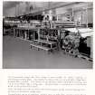 Copy of photograph of paper making machine (no.6), general view of the paper machine, from James Bertram and Son Ltd, Leith Walk, Edinburgh, circa 1953 'Paper Making Machinery Specialties' catalogue.