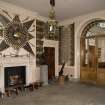 Interior. Ground floor, armoury, view from SW