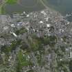 General oblique aerial view centred on the Cathedral with the town adjacent, taken from the