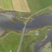 Oblique aerial view centred on the bridge, taken from the NE.